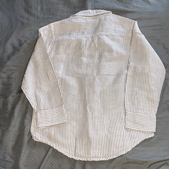 Baby Gap Boy Long Sleeve Stripped Button Down Top - Picture 2 of 5